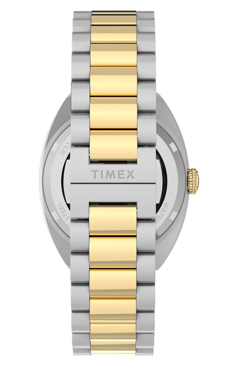 Timex<sup>®</sup> Marlin<sup>®</sup> Draper Two-Tone Automatic Bracelet Watch, 37mm, Alternate, color, Two-Tone