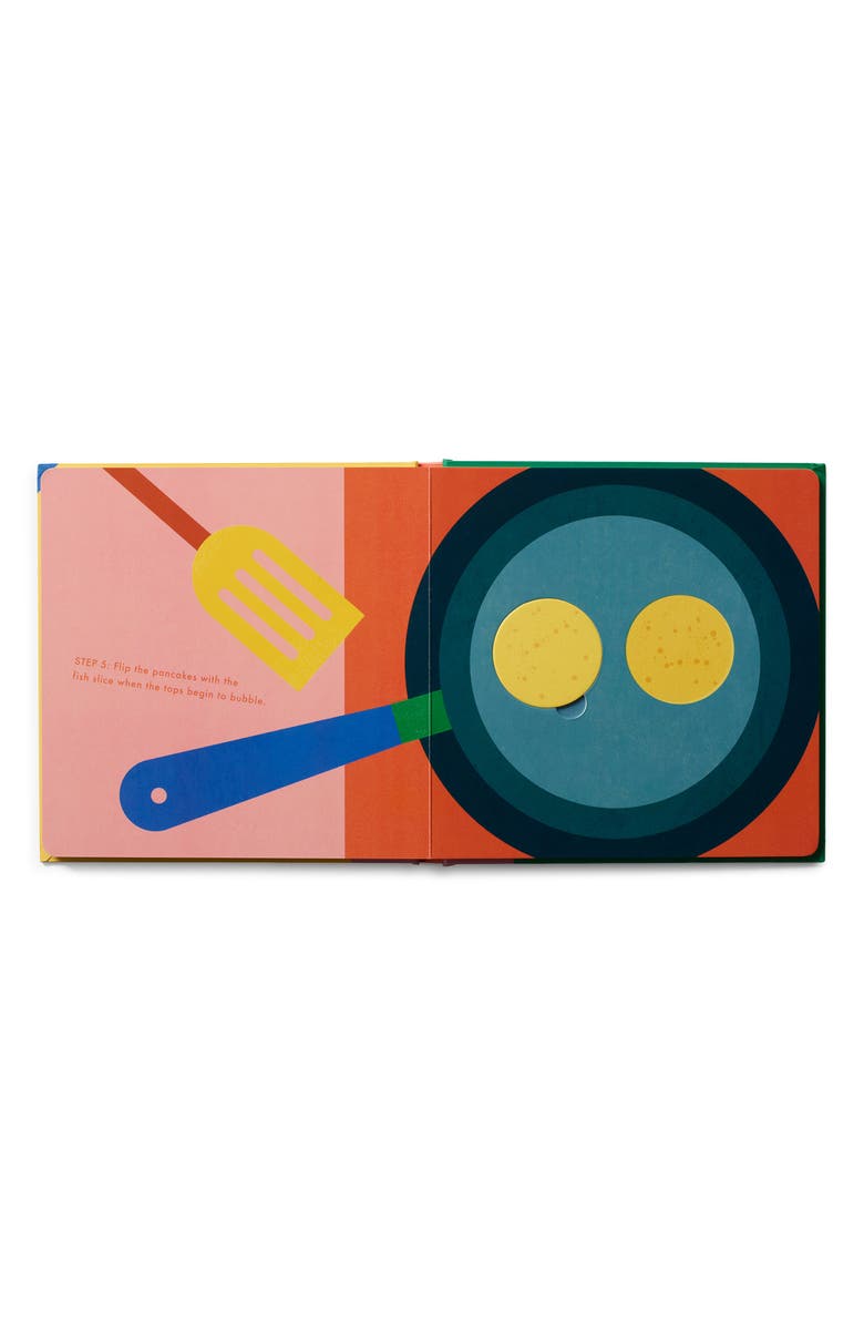 Phaidon Press 'Pancakes!: An Interactive Recipe Book' Board Book, Alternate, color, Blue/ Yellow