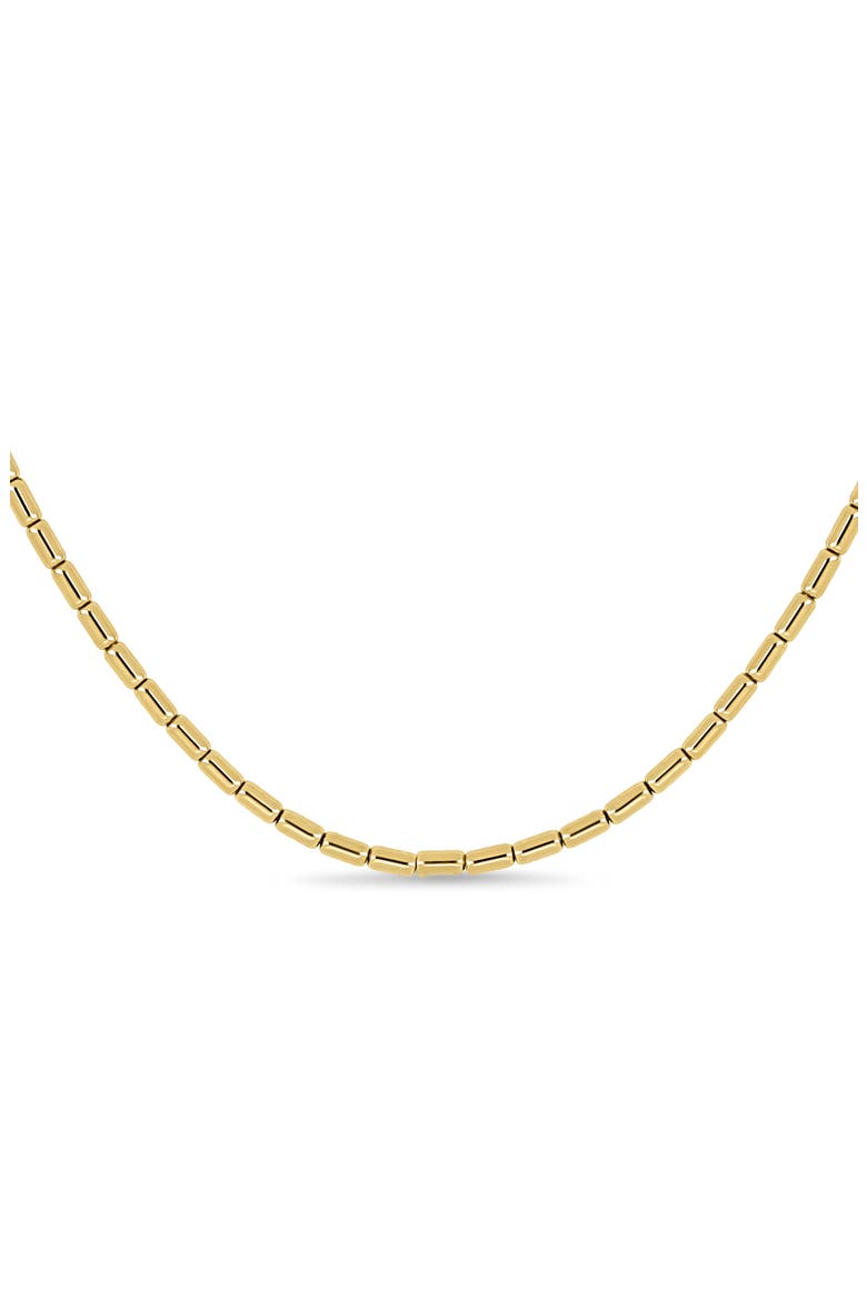 14k Gold Bead Chain Necklace, Alternate, color, 14K YELLOW GOLD