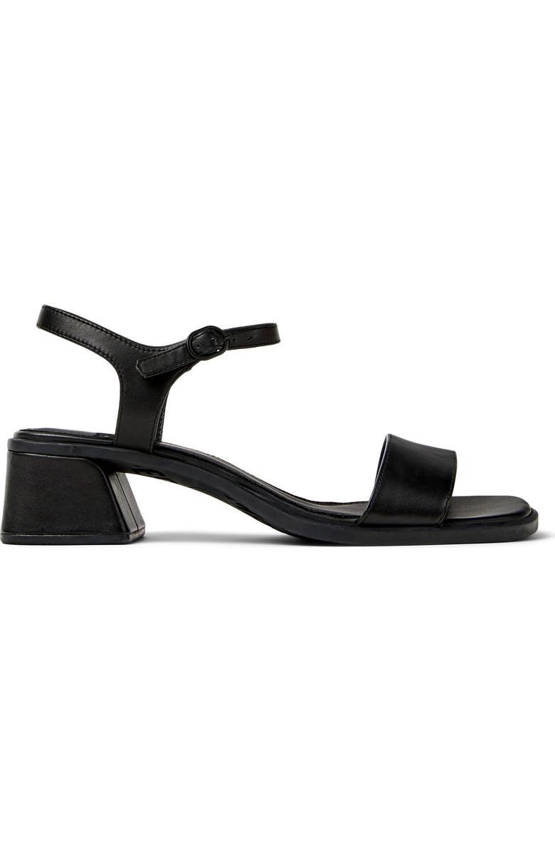 Camper Kora Sandal, Alternate, color, Black