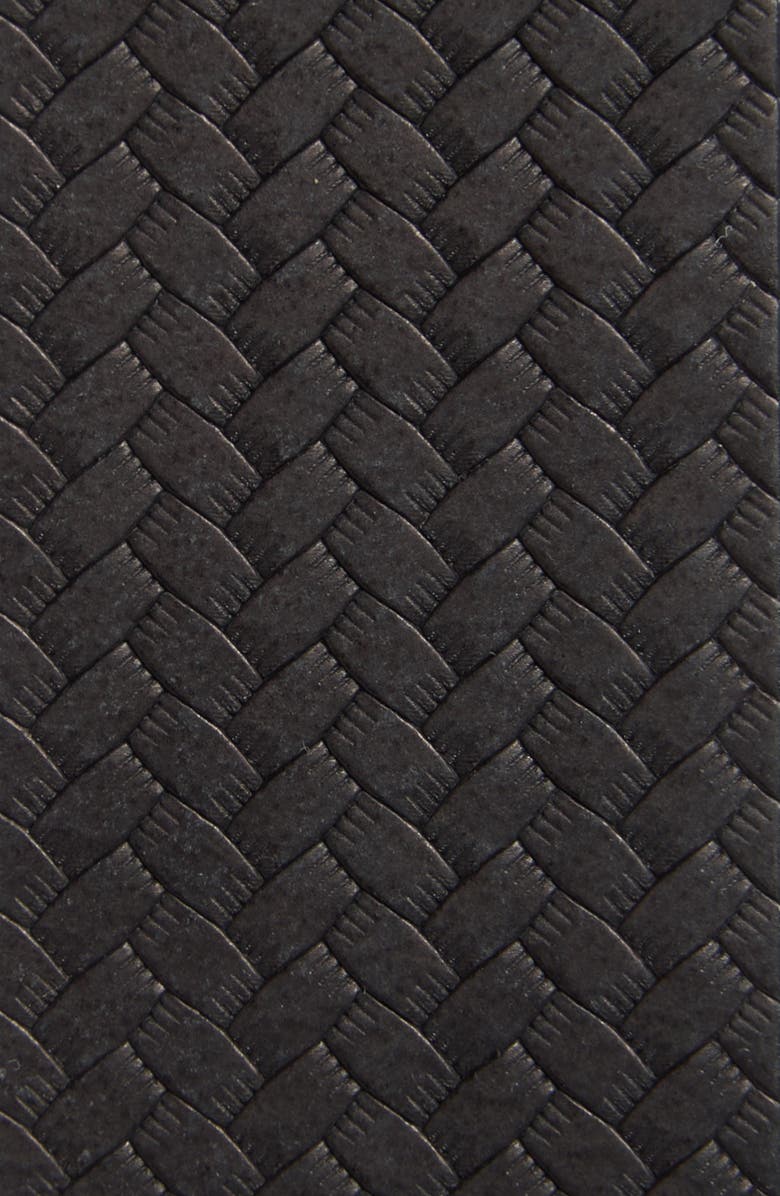 Ted Baker London Reversible Embossed Leather Belt, Alternate, color, Black