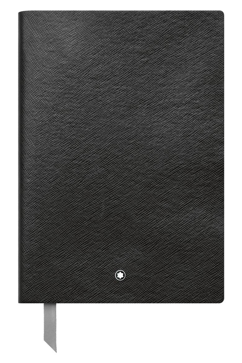 Lined Notebook, Main, color, BLACK