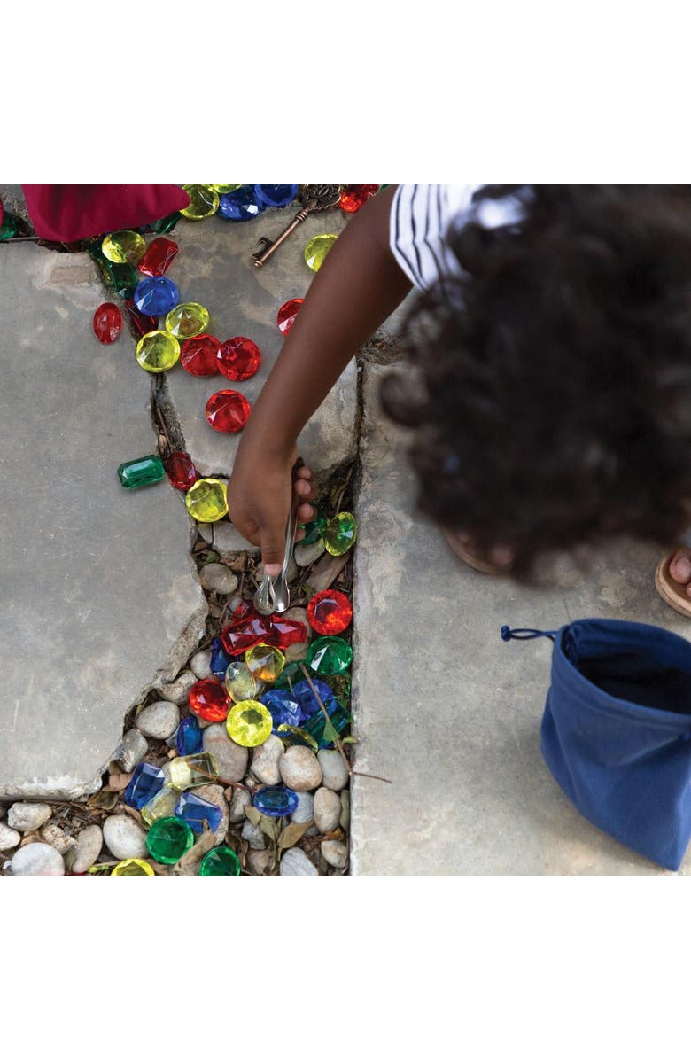Kaplan Early Learning Company Timeless Treasures Loose Parts STEM Kit, Alternate, color, White