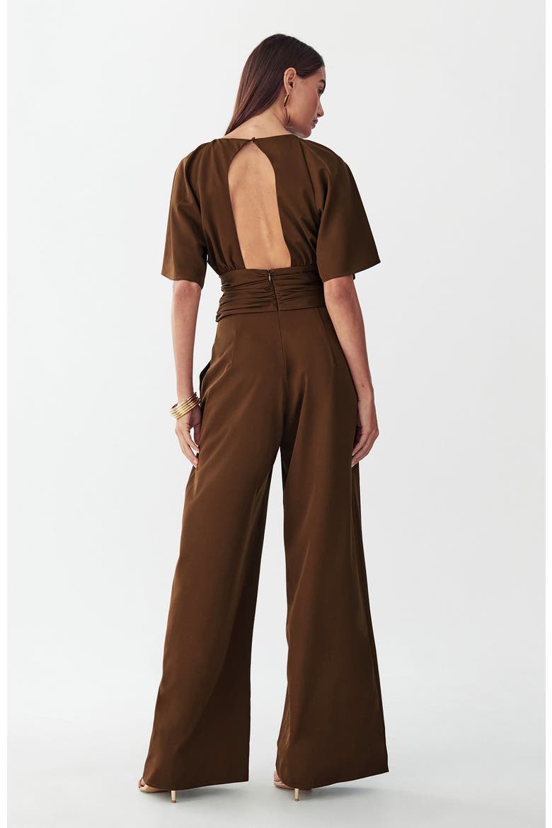 Penny Jumpsuit, Alternate, color, Chocolate