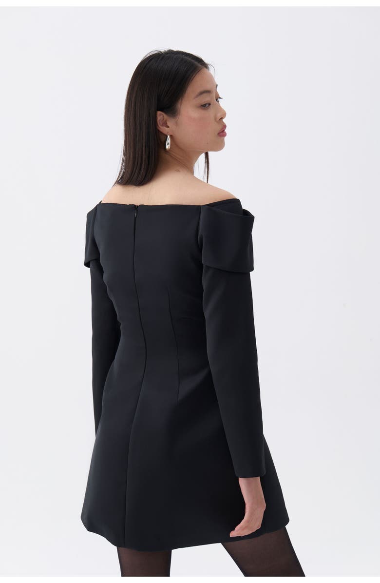 Nocturne Off the Shoulder Minidress, Alternate, color,