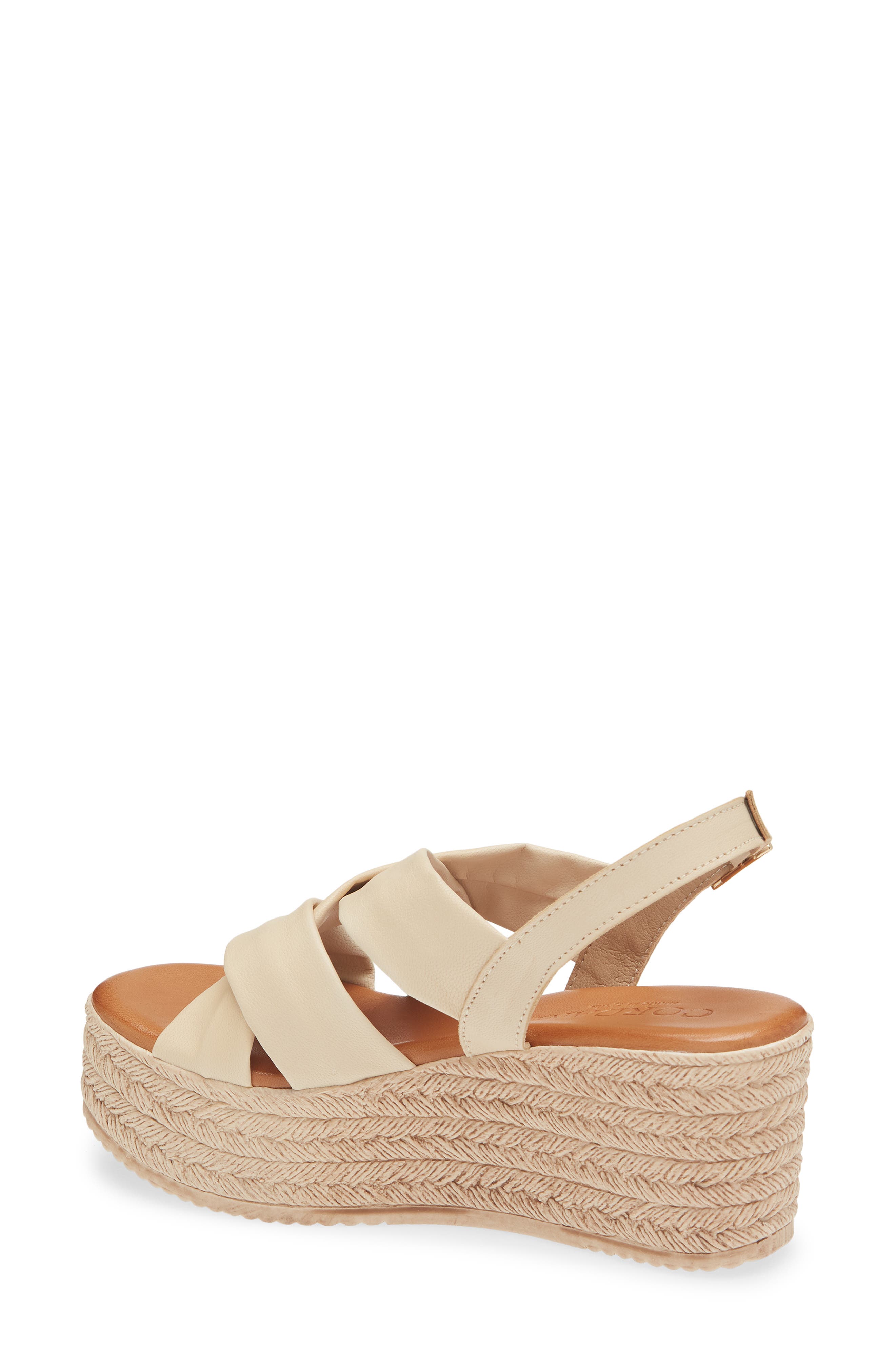 Bennie Slingback Espadrille Platform Wedge Sandal - image 4