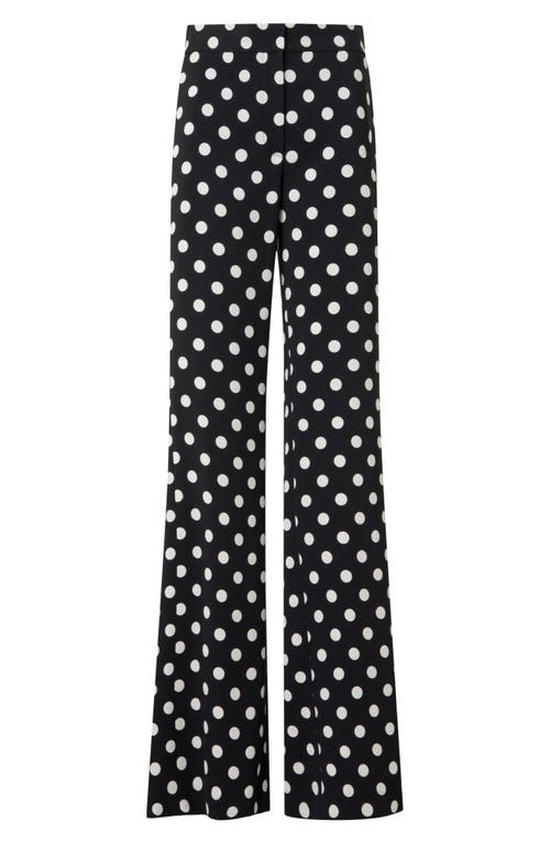 Akris Punto Marla Polka Dot Straight Leg Pants