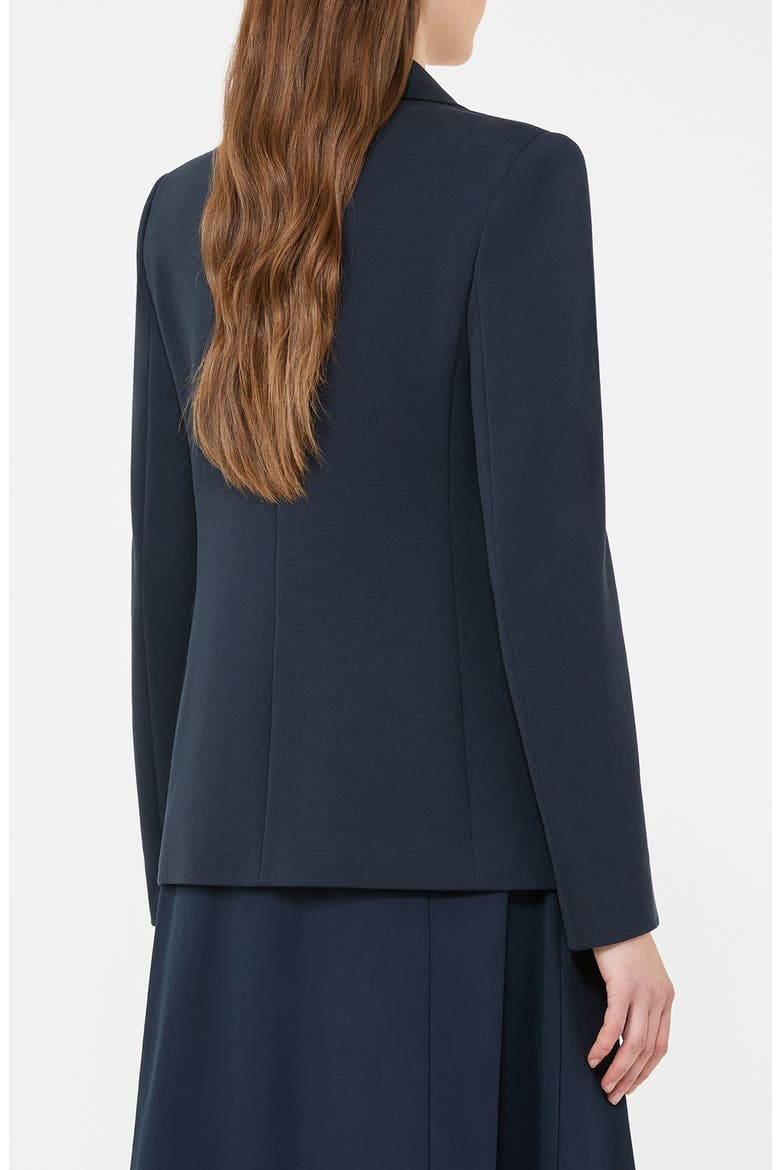 Ginnasta Cotton Blend Blazer, Alternate, color, NAVY