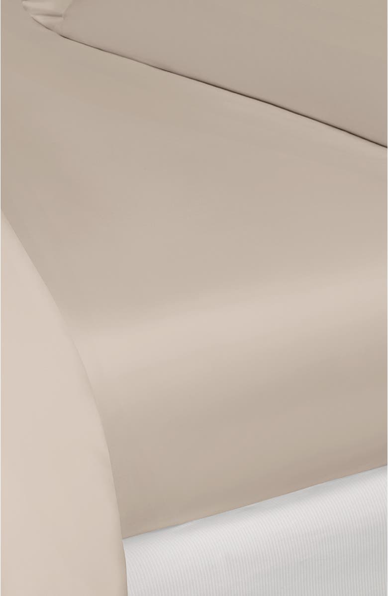 Togas Royal Flat Sheet, Alternate, color, Beige