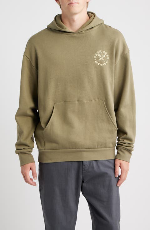 Thorn Bush Oversize Cotton Blend Hoodie