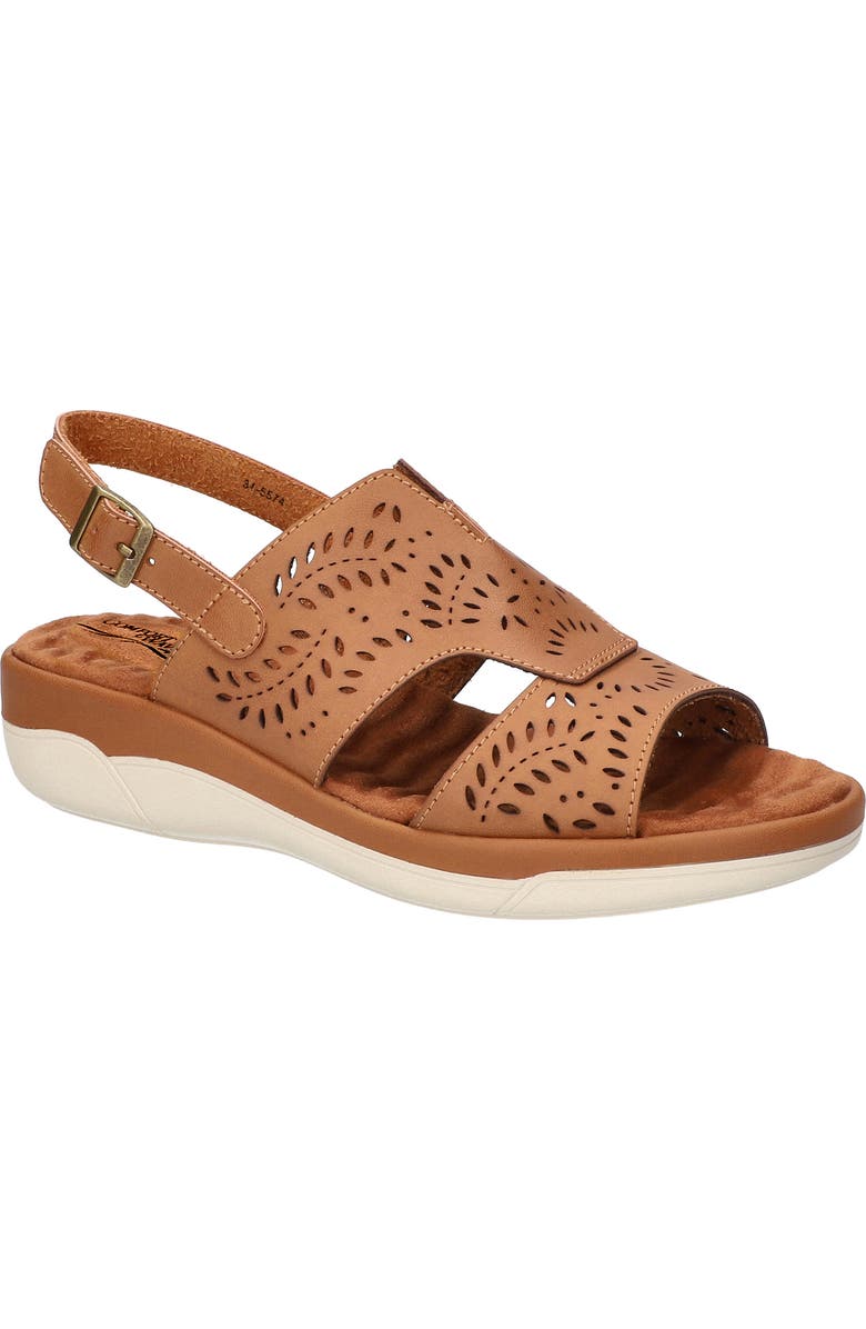 EASY STREET Primrose Slingback Sandal, Main, color, Luggage