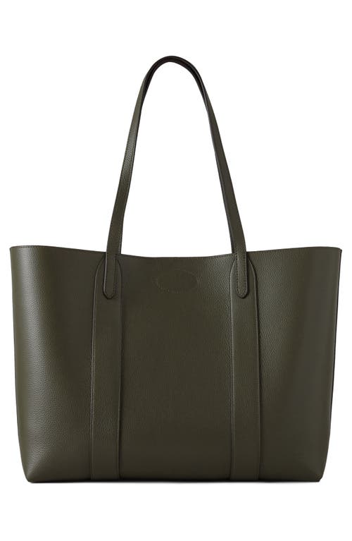 Mulberry Small Leather Bayswater Tote Bag In Green