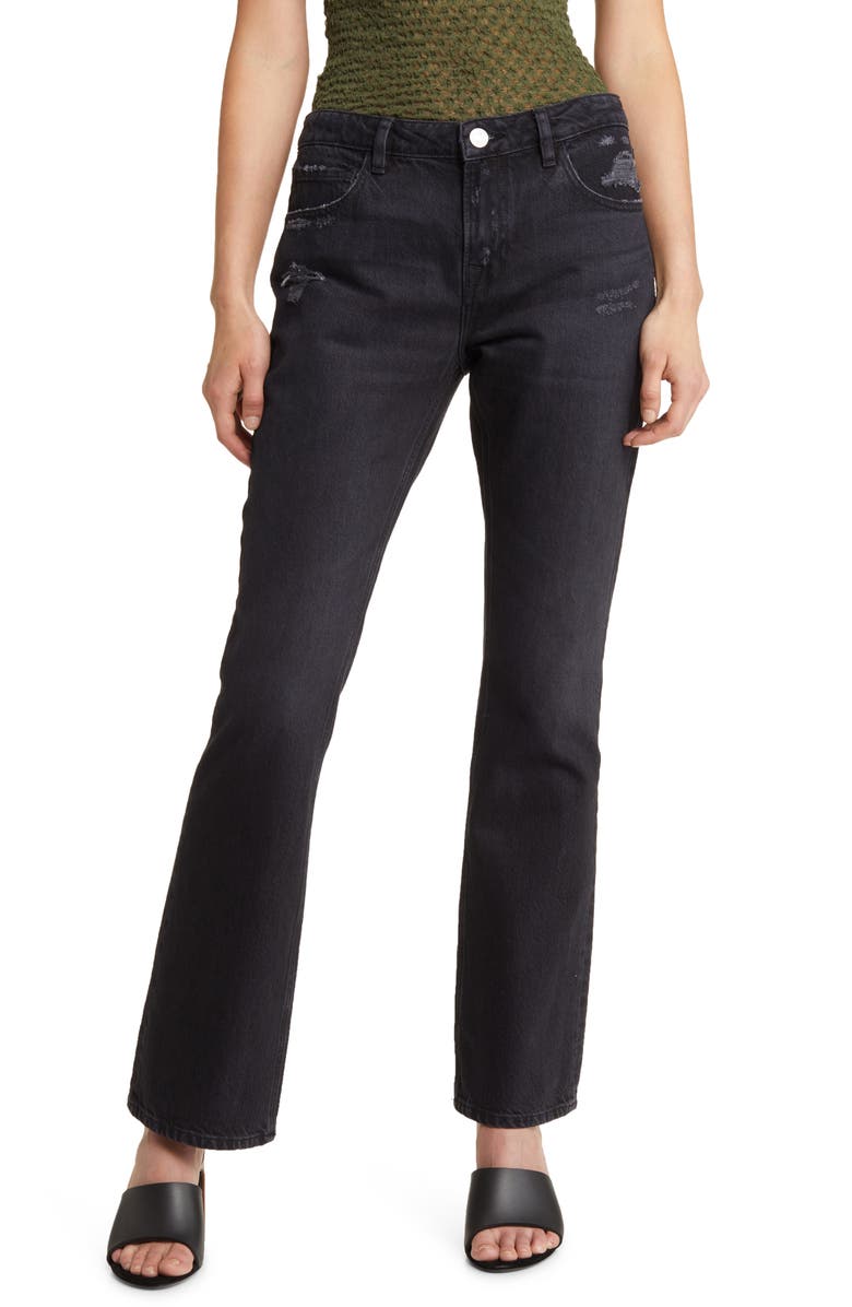 FRAME The Low Bootcut Jeans, Main, color, Pompeii Rips