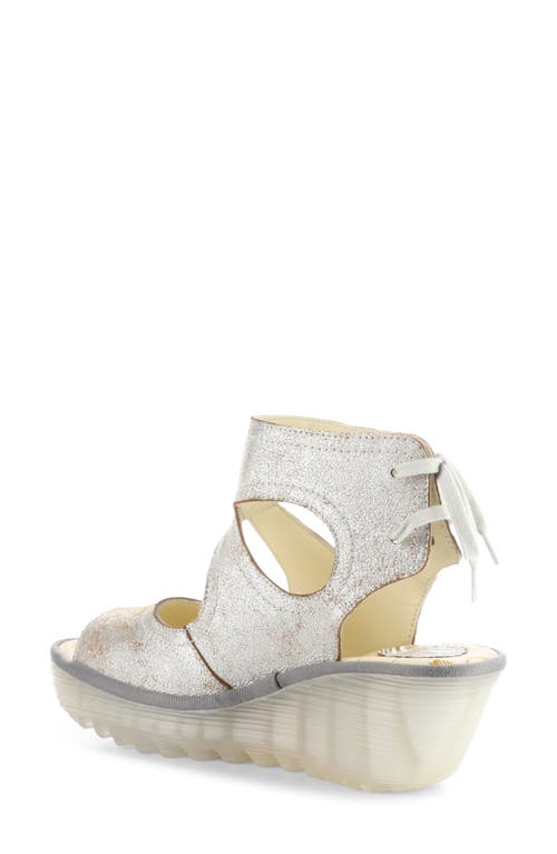 FLY LONDON FLY LONDON YULP PLATFORM WEDGE SANDAL 