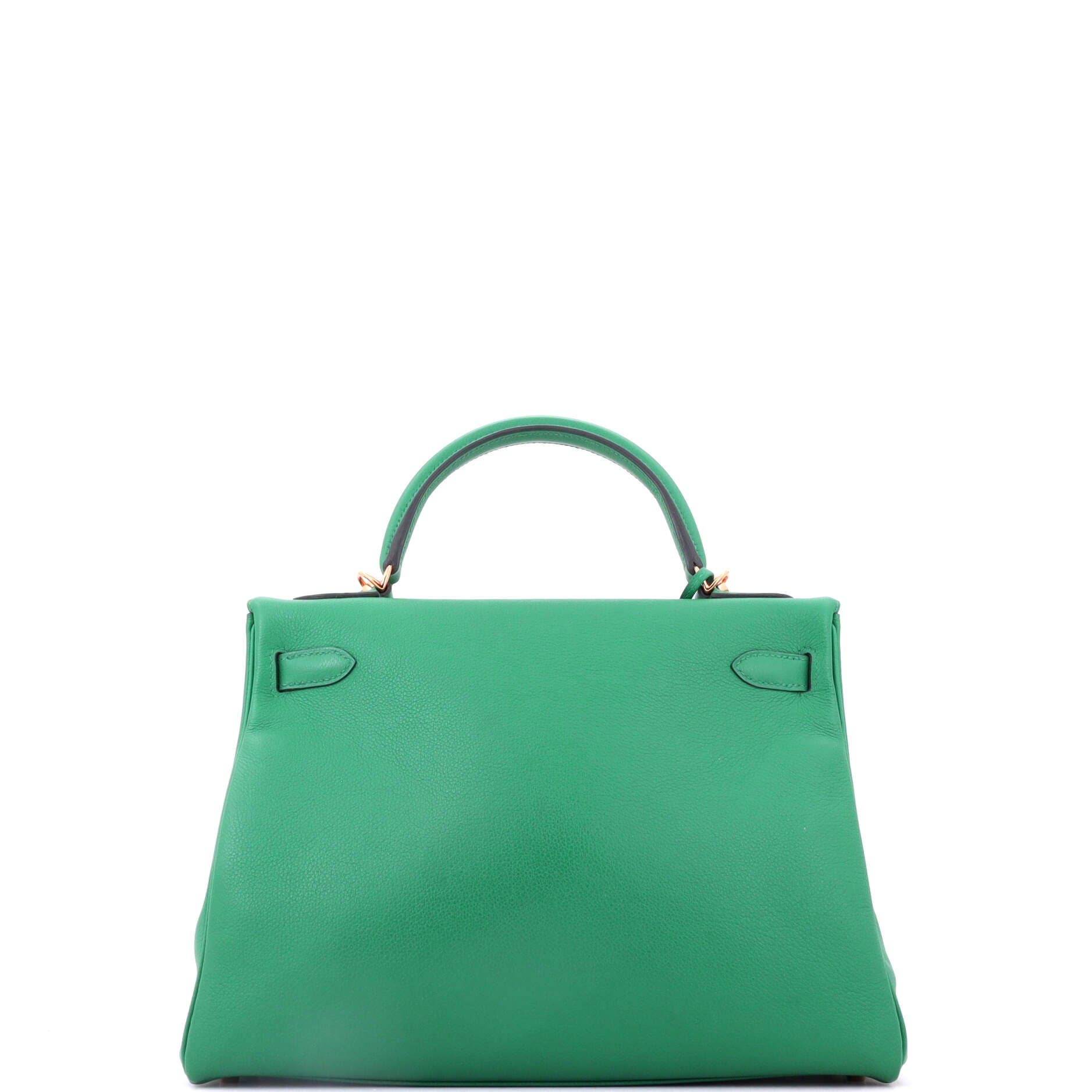 Kelly Handbag Green Evercolor with Gold Hardware 32, Alternate, color, Green