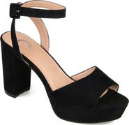 Journee Collection Nairri Platform Sandal - Wide Width