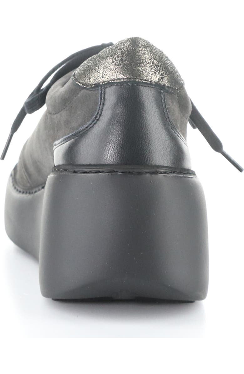 Fly London Dufy Platform Wedge Sneaker, Alternate, color, Diesel/ Graphite