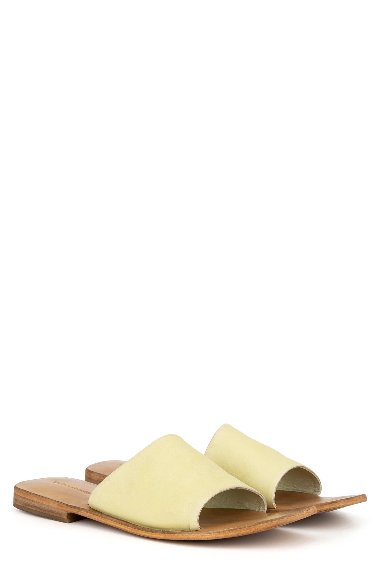 VINTAGE FOUNDRY Torie Slide Sandal, Alternate, color, Pastel Gre