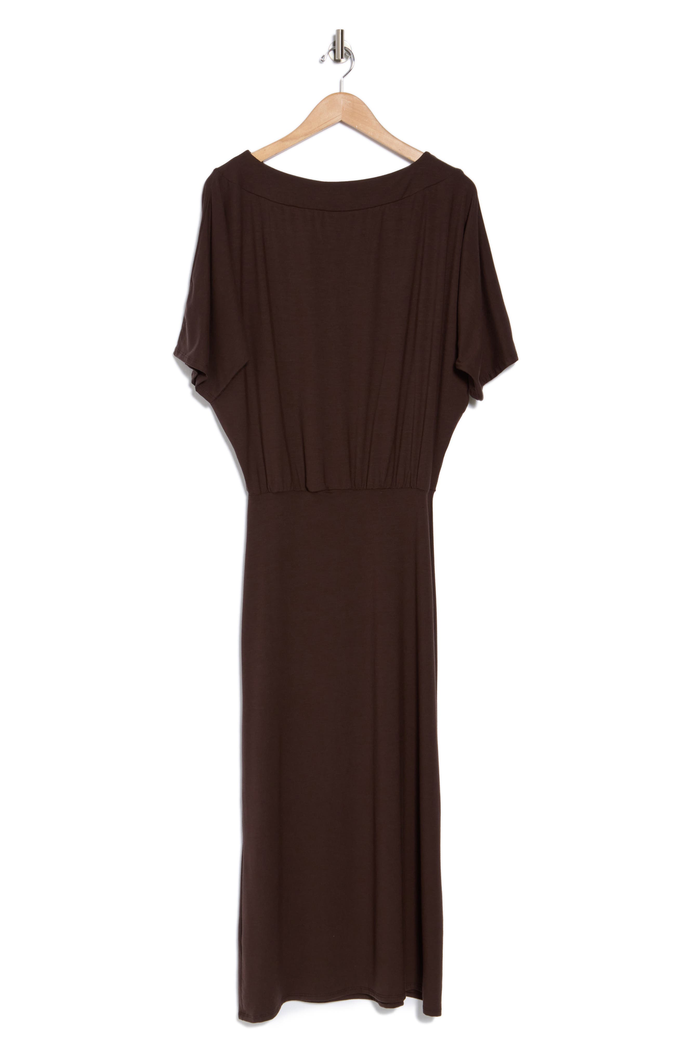 Dolman Sleeve Maxi Dress