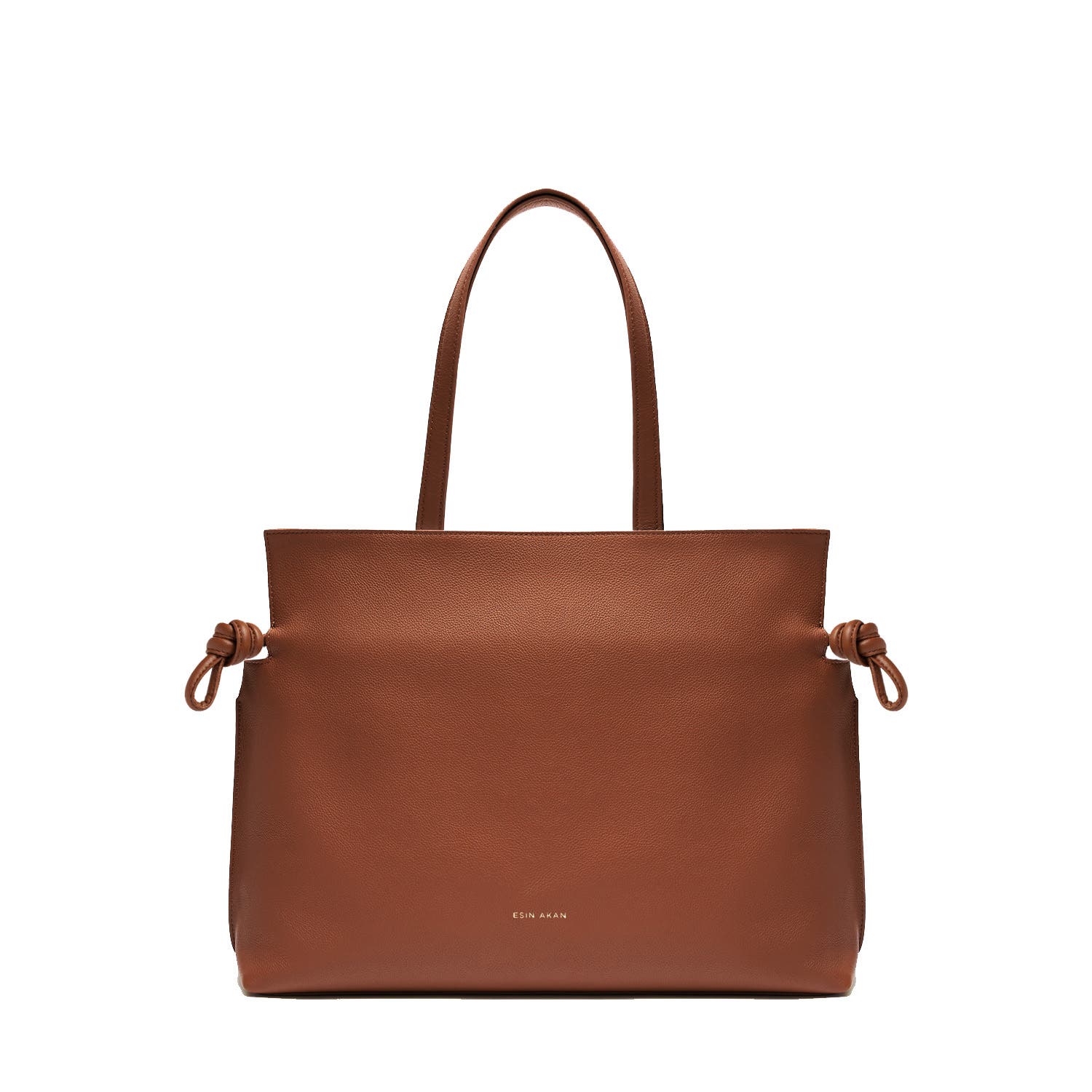 Esin Akan 2-in-1 Emma Leather Tote Bag, Alternate, color, Nutshell