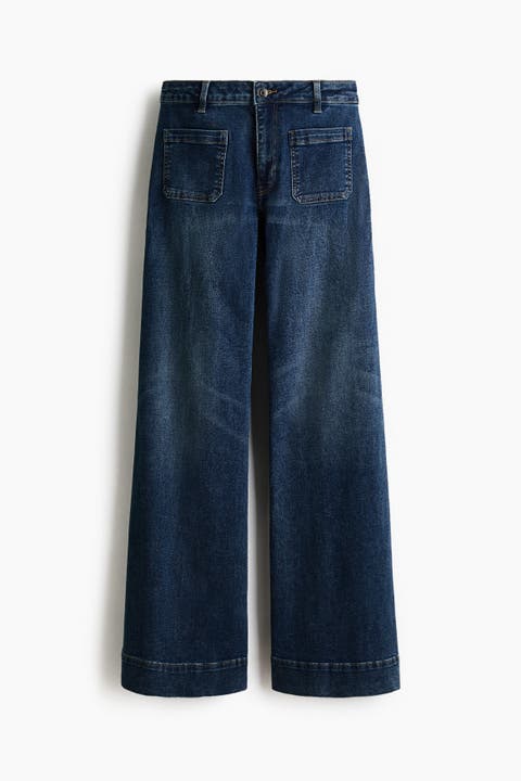 Wide High Waist Jeans