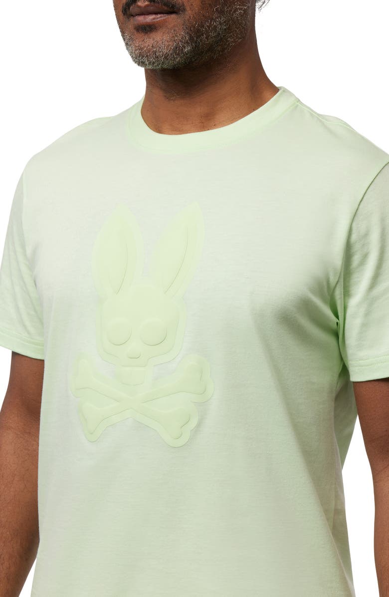 Psycho Bunny Damon Embossed Graphic T-Shirt, Alternate, color,
