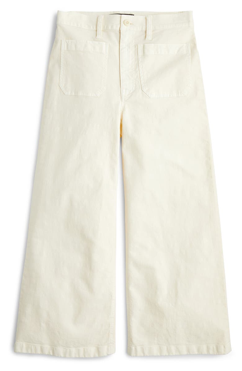 J.Crew Point Sur Washed Wide Leg Crop Pants, Alternate, color,