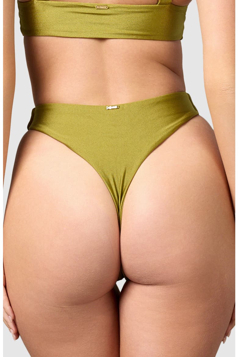 Wish Bikini Bottom, Alternate, color, Olive