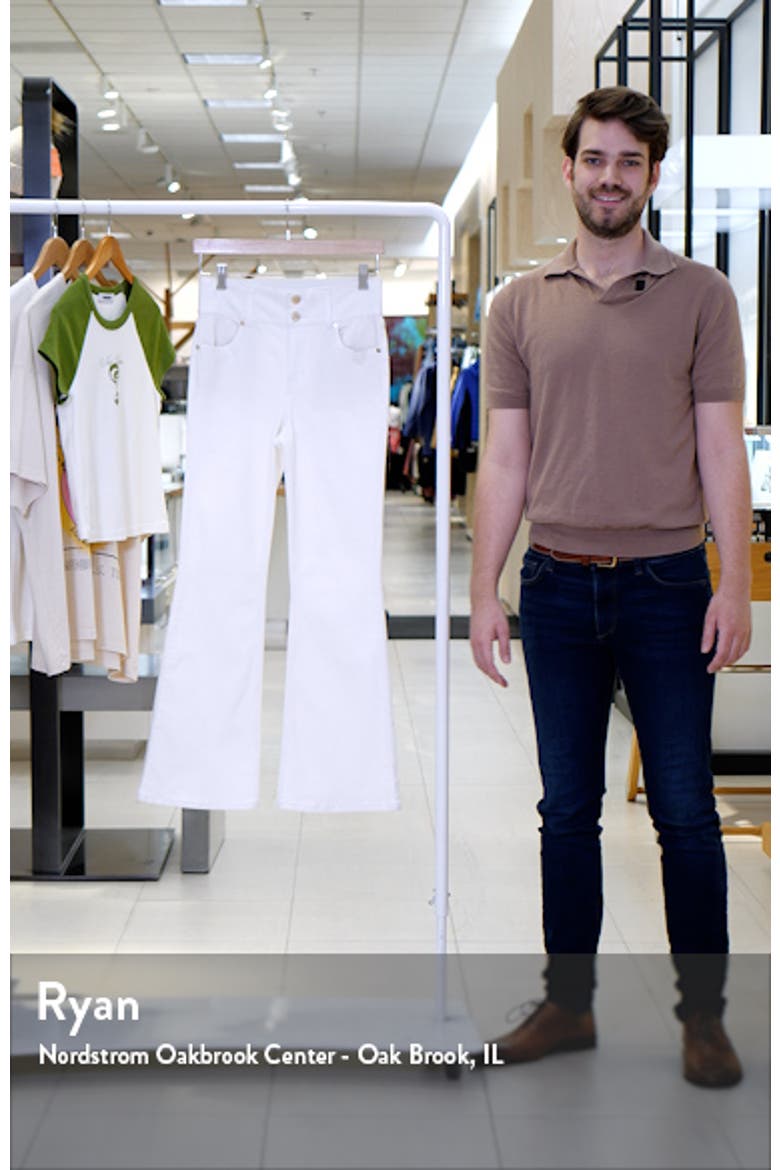 Fit & Lift High Waist Flare Jeans video