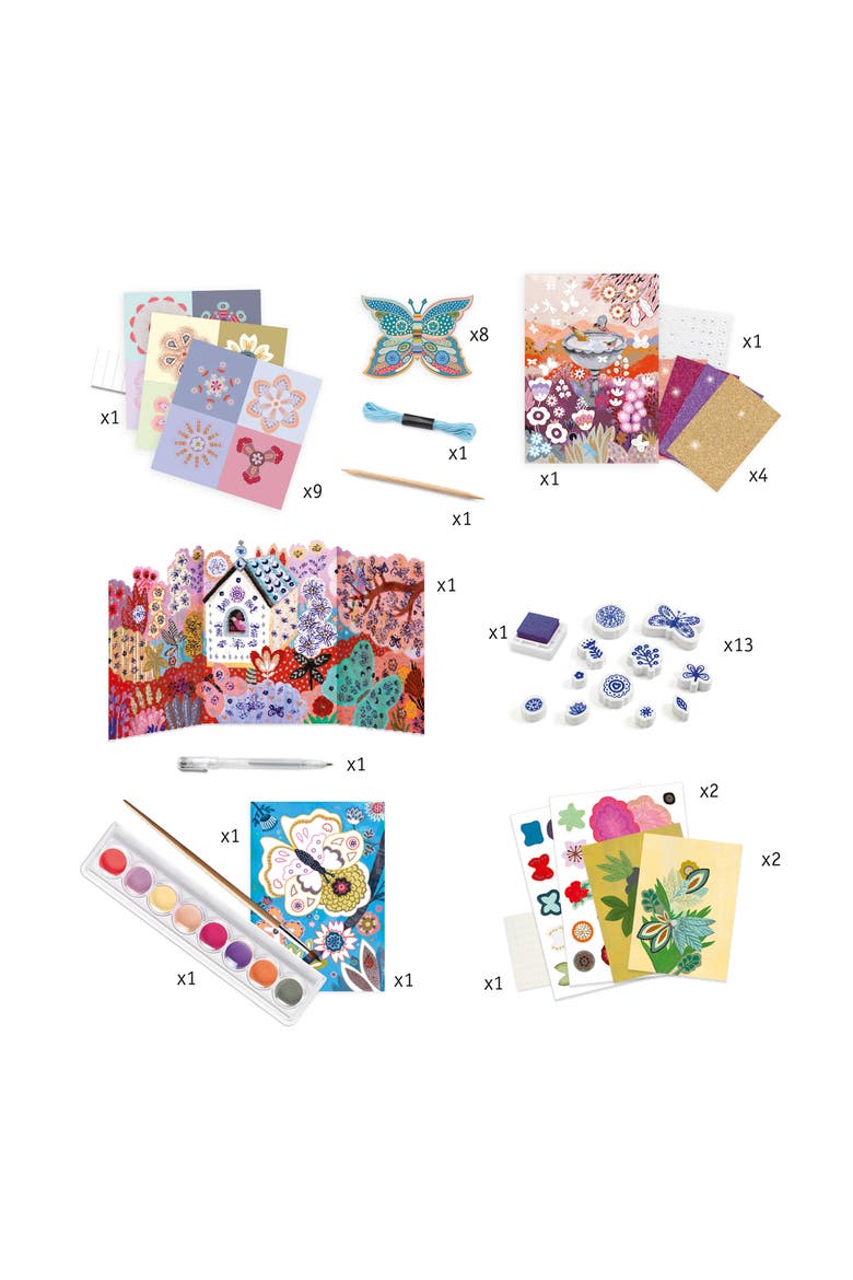 The Flower Garden Activity Kit, Alternate, color, MULTI