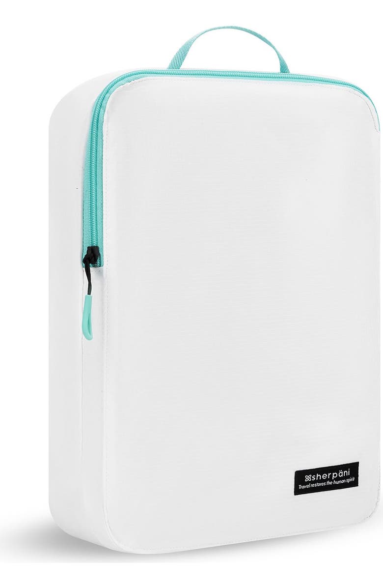 Sherpani Compass Cubes Travel Packing Organizers for Luggage/Backpack, Bright White, Alternate, color, Bright White