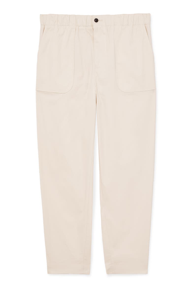 Snap Utility Pants, Alternate, color, OFF WHITE
