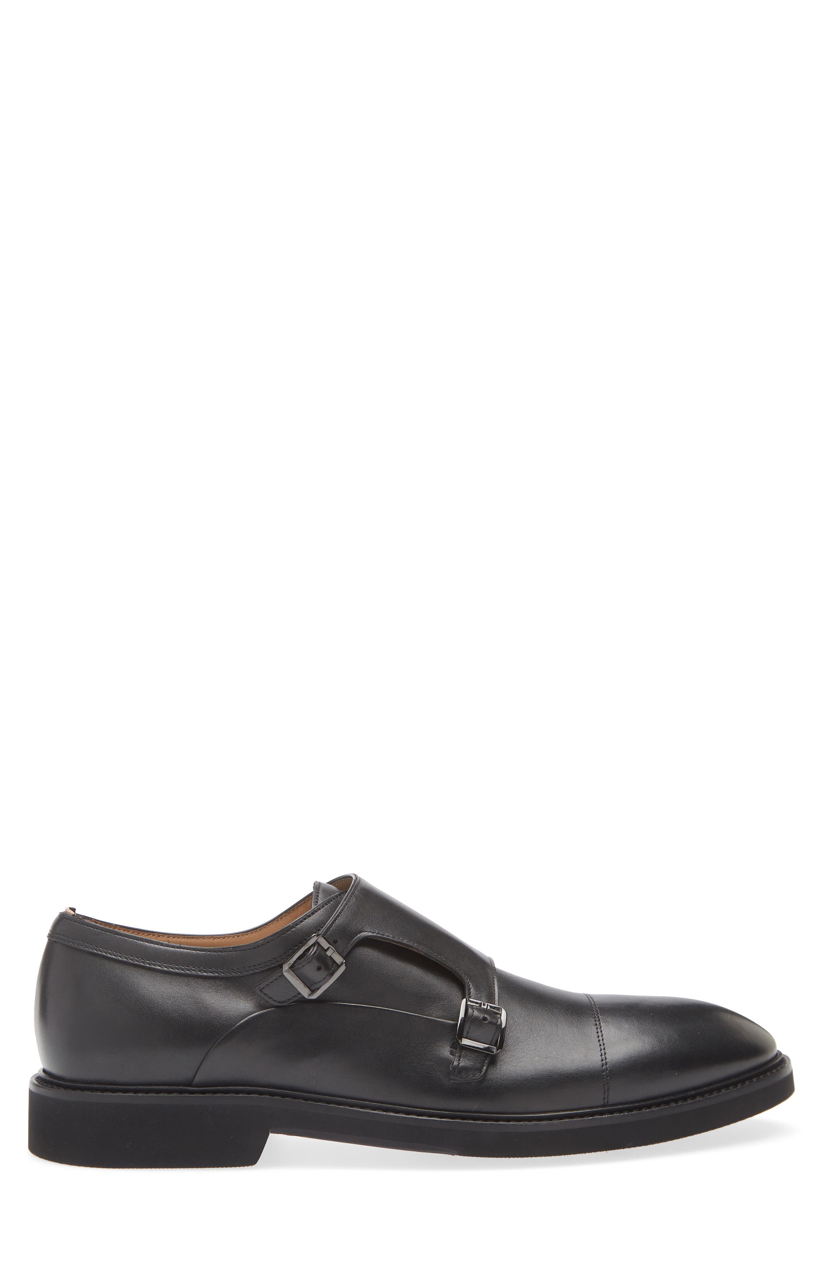 BOSS Jerrard Double Monk Strap Shoe, Alternate, color, 