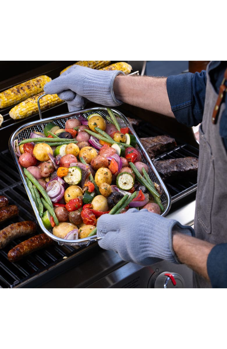 Maverick Heat Resistant Grill Gloves, Alternate, color, Grey