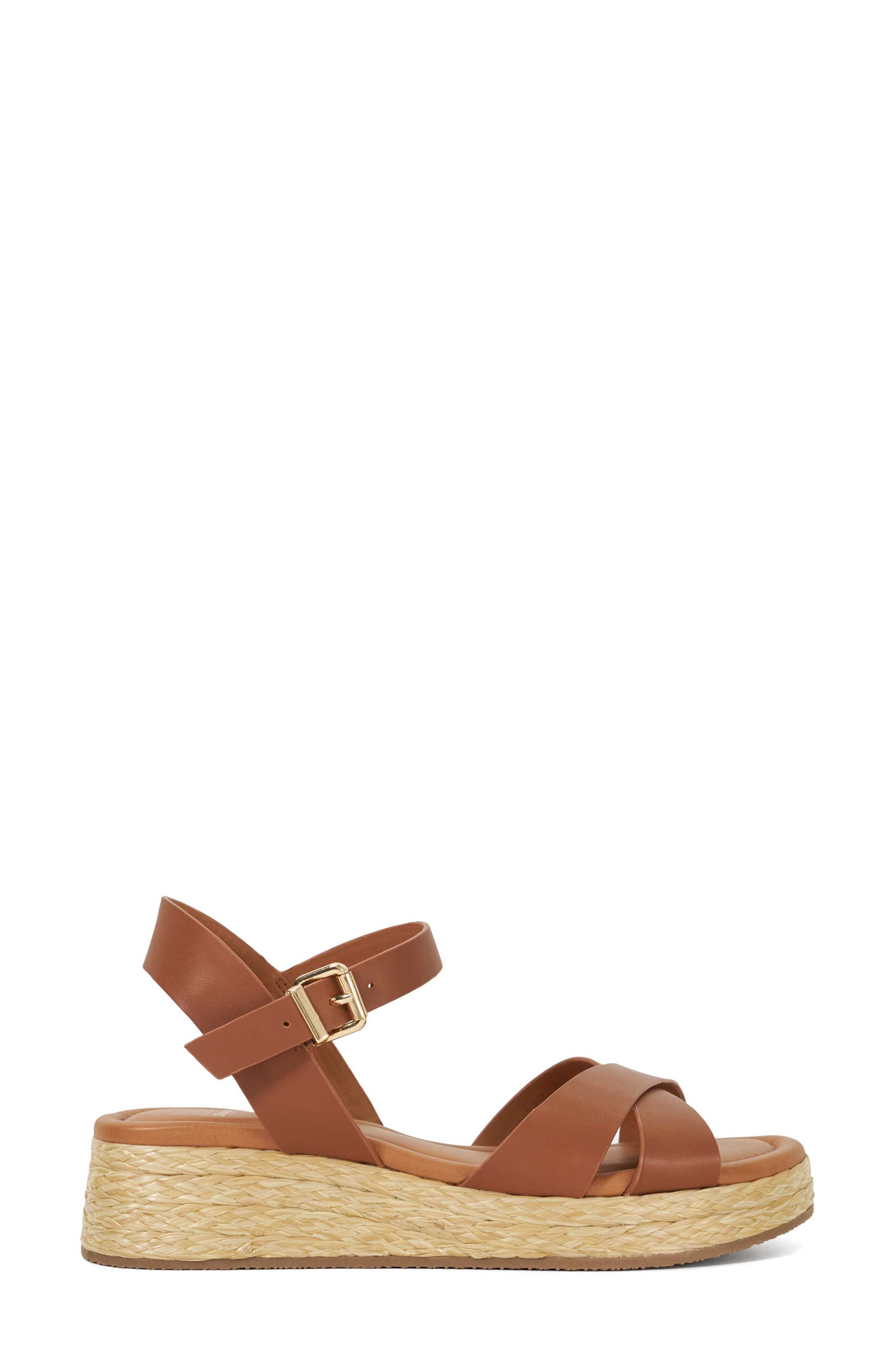 Dune London Littleton Platform Sandal, Alternate, color, 