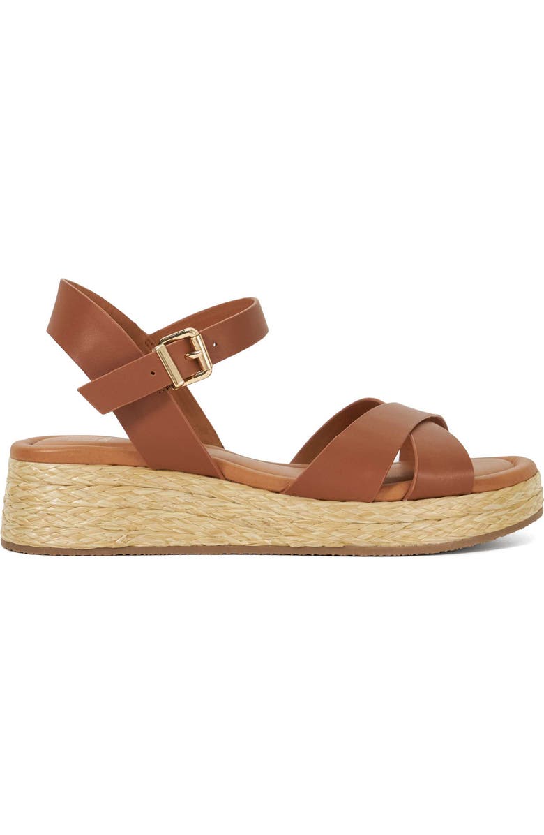 Dune London Littleton Platform Sandal, Alternate, color,