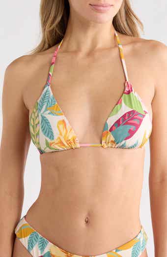 Roxy Hot Tropics Reversible Triangle Bikini Top