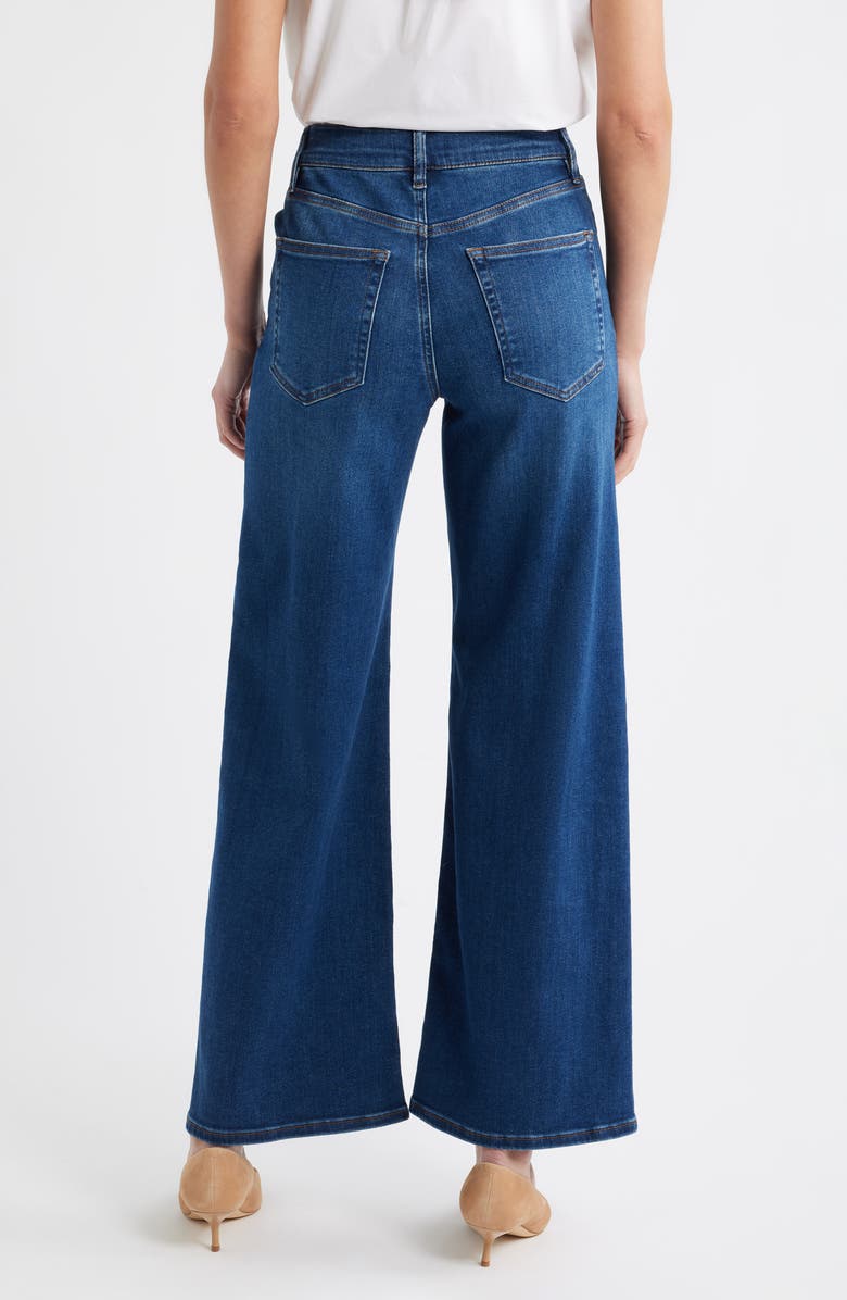 FRAME Le Slim Palazzo High Waist Wide Leg Jeans, Alternate, color, Celebrity