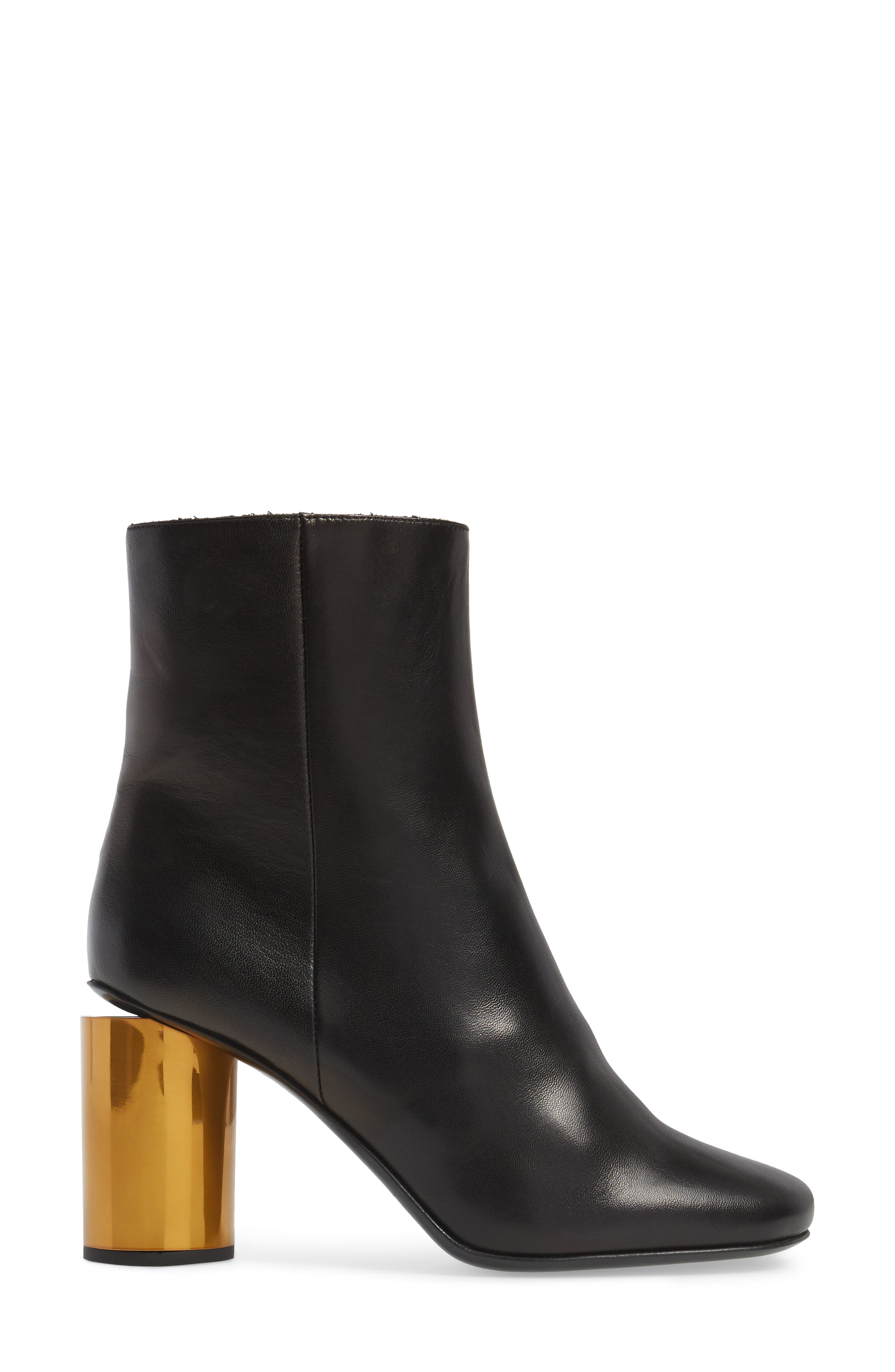 Allis Bootie, Alternate, color, BLACK/ CAMEL