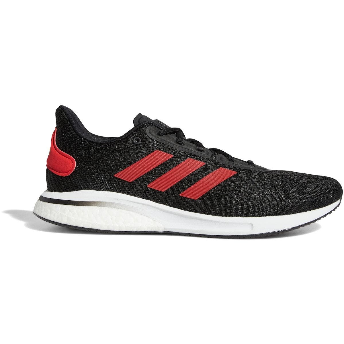 adidas Black/Red Louisville Cardinals Supernova Shoe, Alternate, color, 