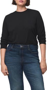 MANGO Fine Knit Crewneck Sweater