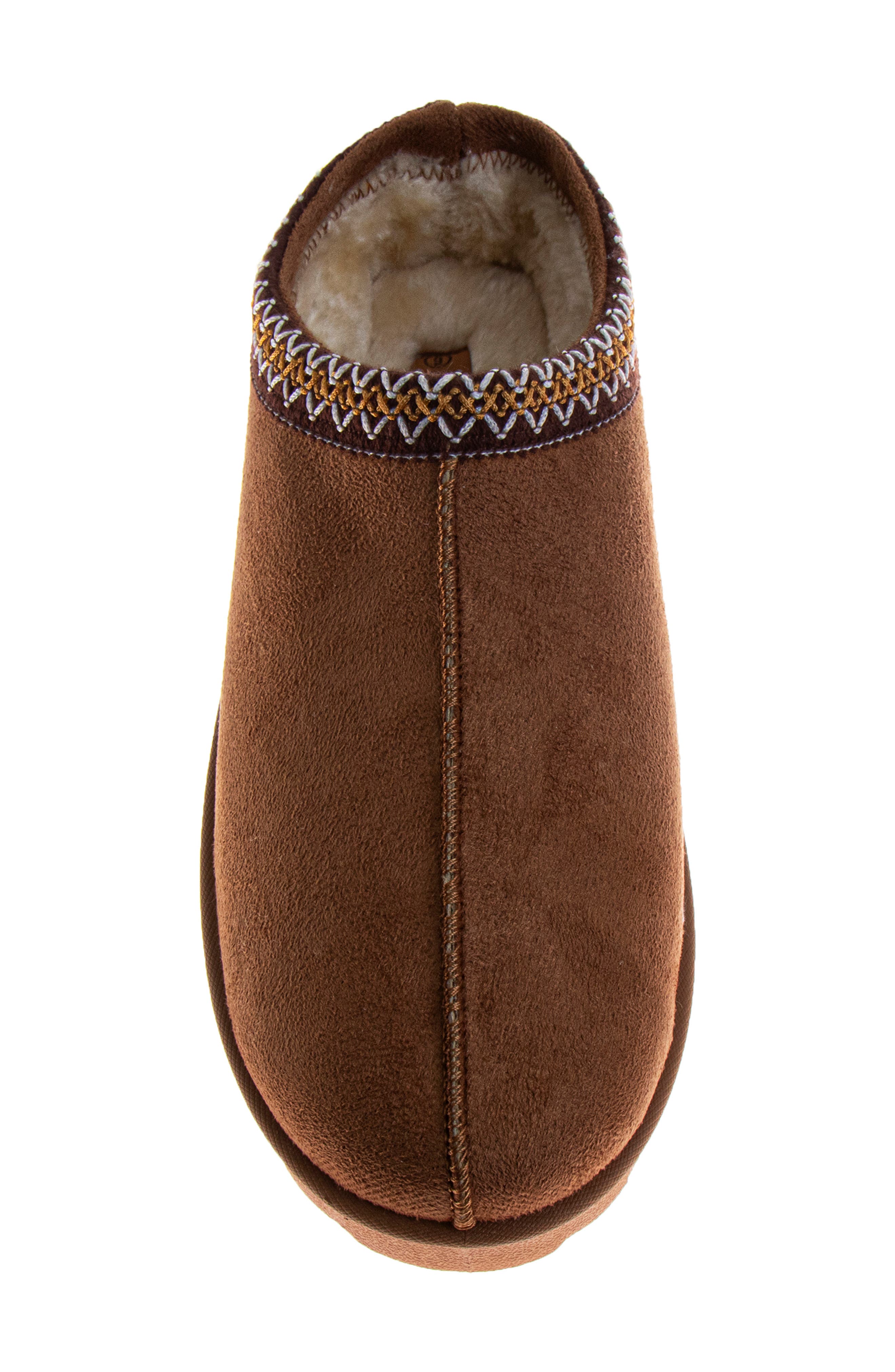 AVALANCHE <p>Cozy Winter Slipper (Men) </p>, Alternate, color, Chestnut