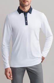 Rhone Gold Sport Long Sleeve Polo