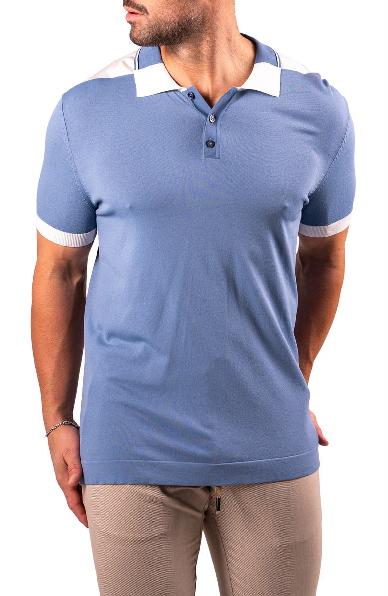 Maceoo Tipsky Polo, Alternate, color, Blue