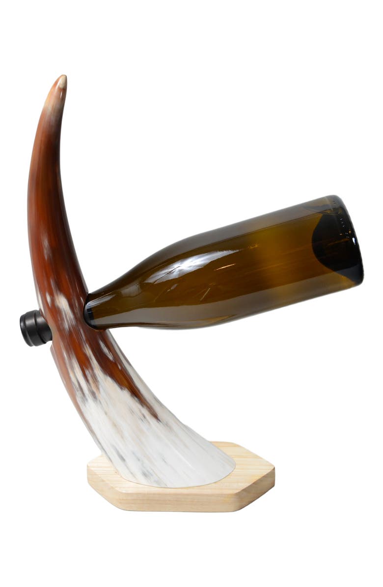 Maadili Collective Balanced Horn Wine Holder, Main, color, Multi