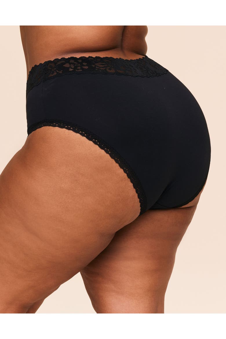 Colline High Waisted Panties, Main, color, Black