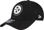 New Era Men's New Era Black Pittsburgh Steelers Main Neo 39THIRTY Flex Hat