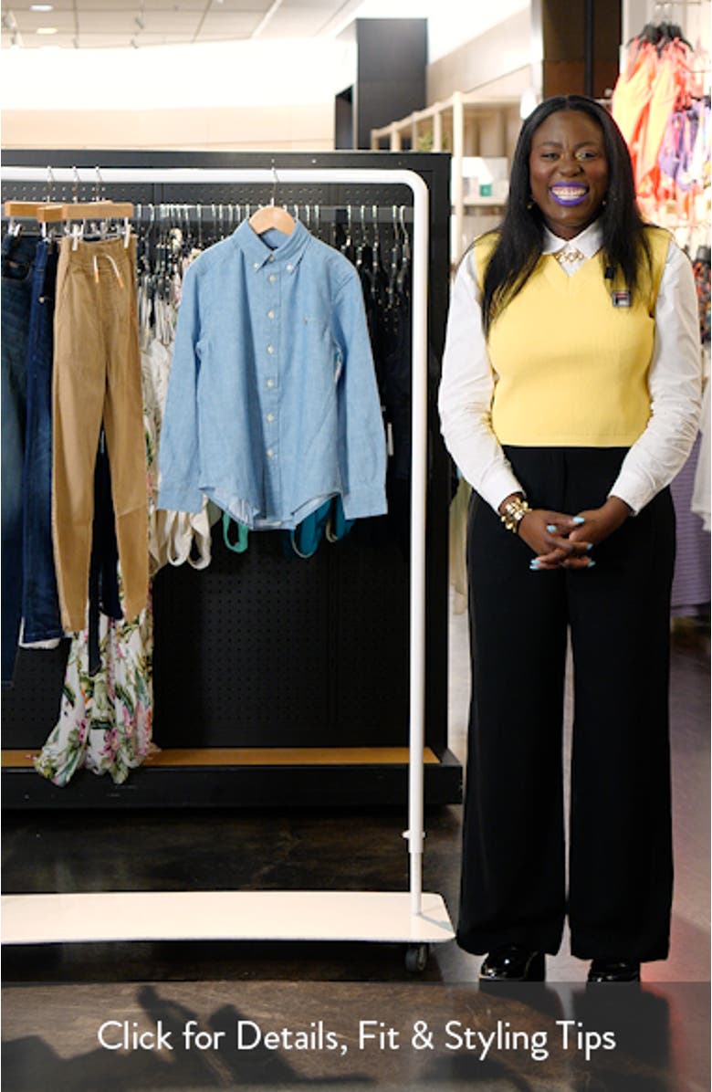 Kids' Chambray Button-Down Shirt, sales video thumbnail