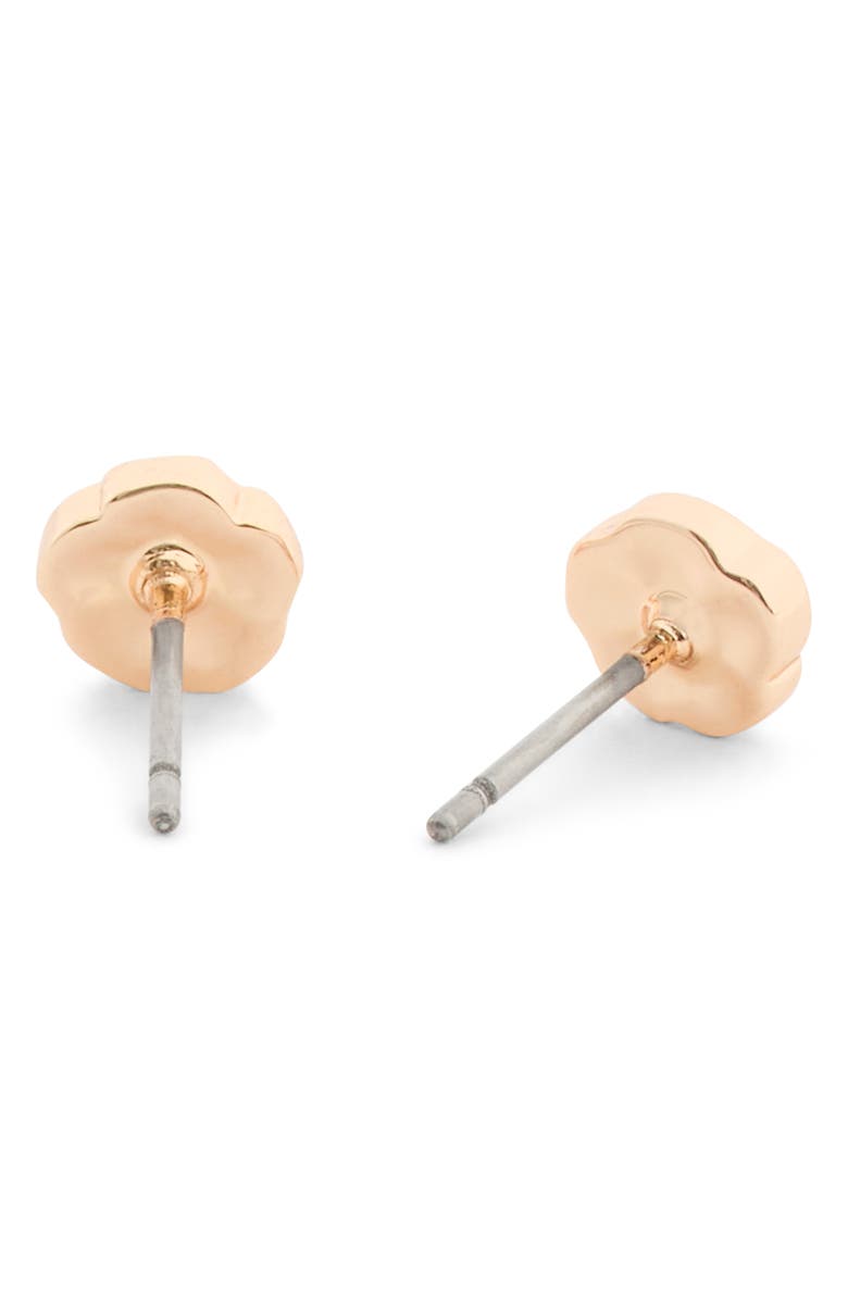 COACH Pavé Padlock Pendant Necklace & Stud Earrings Set, Alternate, color, Crystal/ Rose Gold