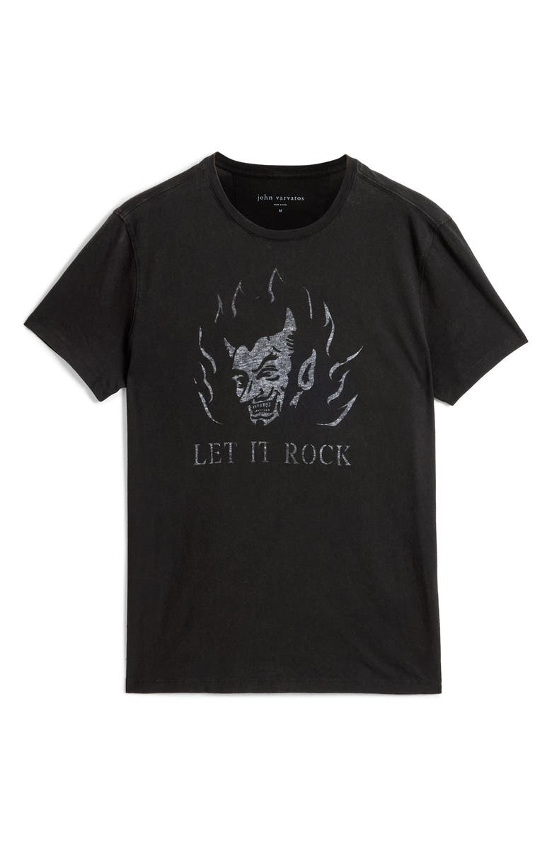 John Varvatos Let It Rock Graphic T-Shirt, Alternate, color,